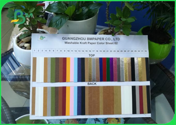 papel de Kraft lavable oro lavable de 0.5m m/papel azul/rojo/del negro/blanco/color plata de Kraft