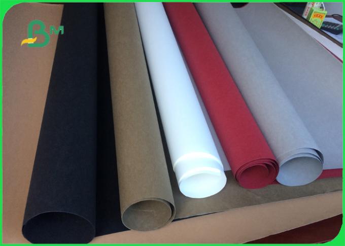 papel de Kraft lavable oro lavable de 0.5m m/papel azul/rojo/del negro/blanco/color plata de Kraft