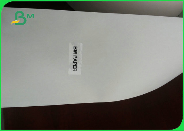 Papel de embalaje al por mayor de la paja de beber 24-35GSM de la fábrica en el color blanco