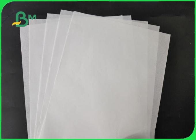 Libro Blanco Rolls el 1020MM impermeable a la grasa de 40GSM 50GSM C1S para el azúcar que embala