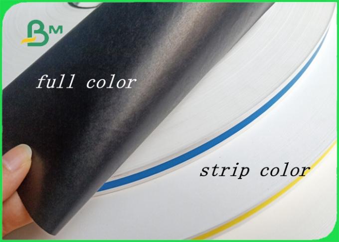 Anchura papel de paja impermeable de la impresión en color de 15 - de 600m m 60gsm FDA para beber