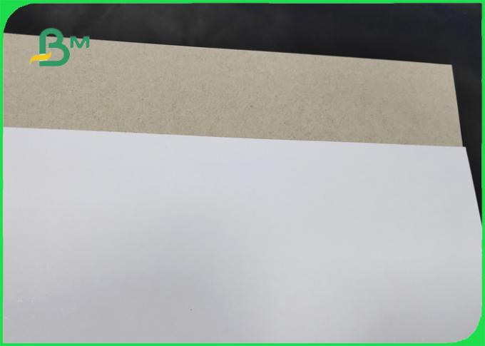 parte posterior blanca del gris del tablero de Manila de la certificación de 400 450gsm FSC para la ropa que embala