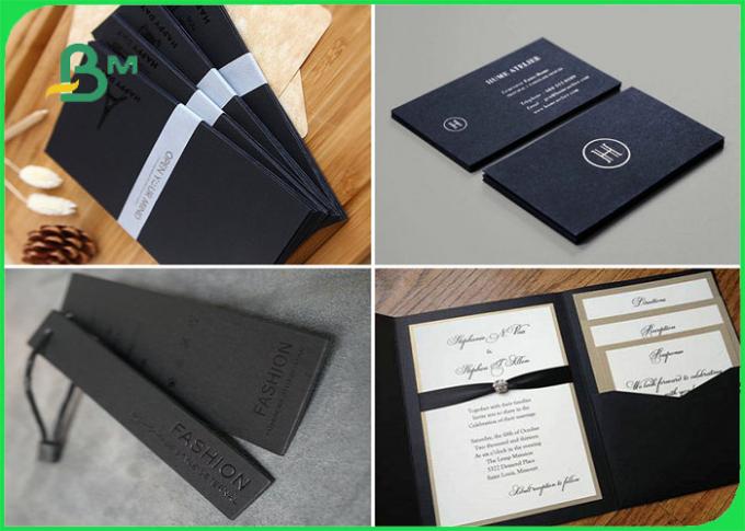31 * tablero de papel negro de 43inch 250gsm 300gsm 350gsm para casarse la tarjeta de la invitación