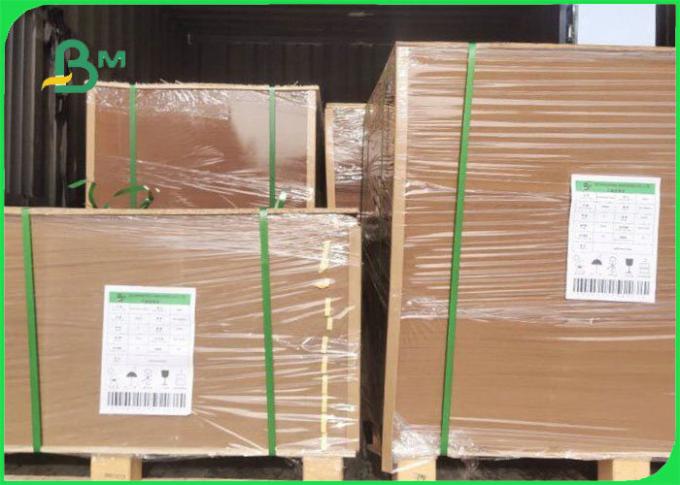 El FSC recicló la pulpa 200g - tablero natural de 400g Brown Kraft para las cajas de los paquetes
