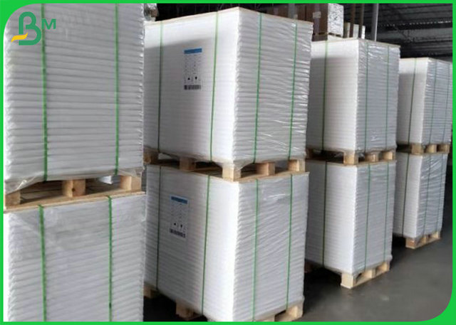 rollo de papel blanco de la impresión en offset de 70lb 80lb con la certificación del FSC