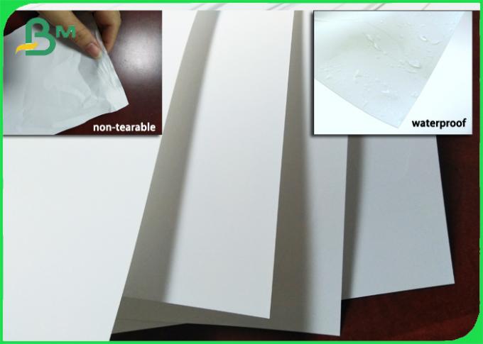 350 micrones de papel sintético del polipropileno para las impresoras de chorro de tinta cubren