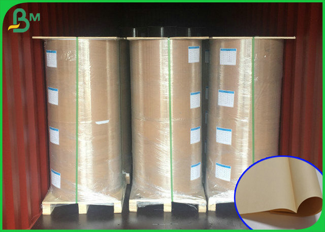 papel de Kraft de bambú degradable de la pulpa de 80gsm 100gsm para la impresión del sobre