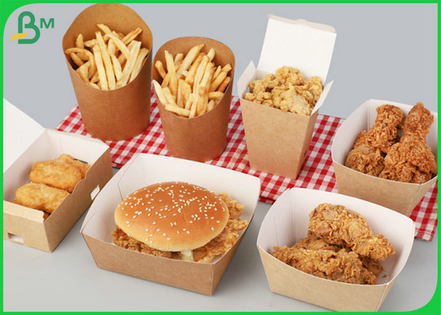 El FDA certificó el tablero 270g 325g 365g de la comida para el paquete de la comida de KFC