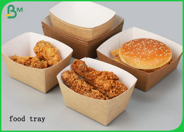 Tablero respetuoso del medio ambiente 250g 270g 300g de la categoría alimenticia para la materia prima de la fiambrera