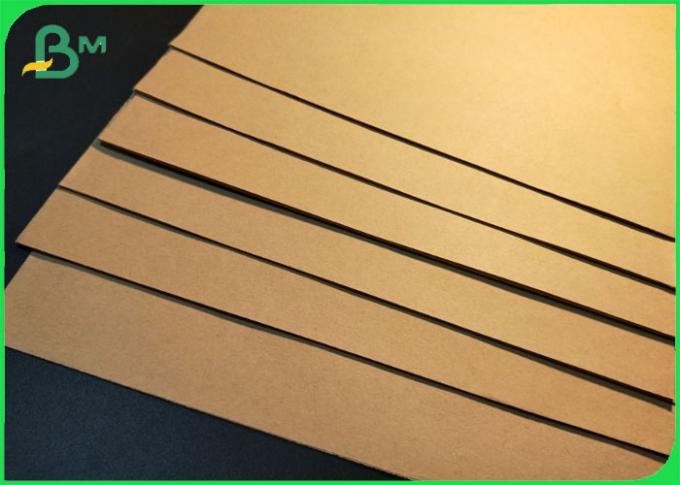 tamaño de papel del rollo enorme de Brown amarillo de la pulpa del bambú de 60gsm 70gsm 80gsm Kraft Vrgin