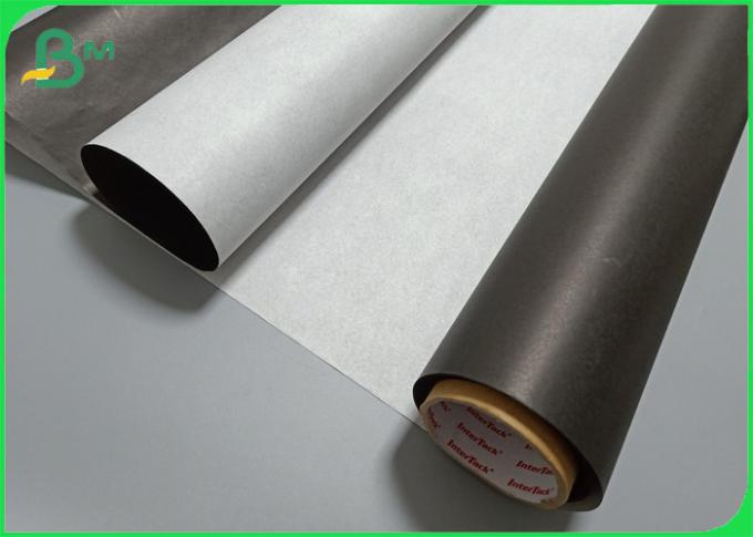 Rollo de papel de consumición imprimible de la paja del negro disponible 60g del FSC