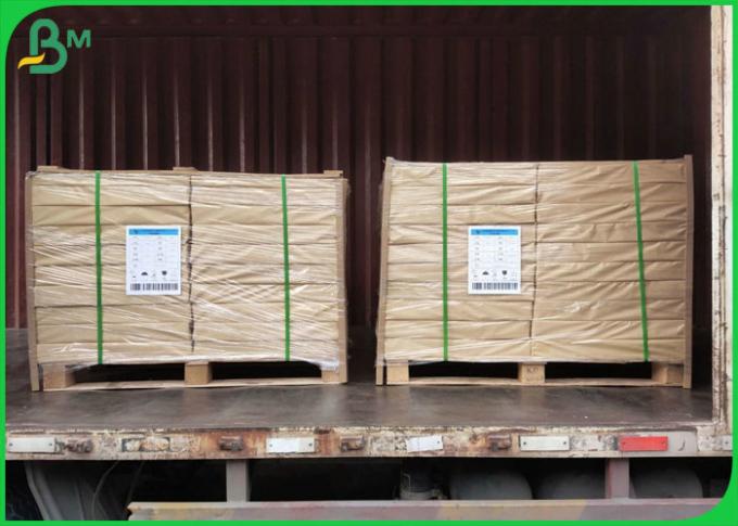 Papel blanco natural del absorbente de la pulpa de madera 0.6m m 0.7m m para las tiras de prueba biológicas