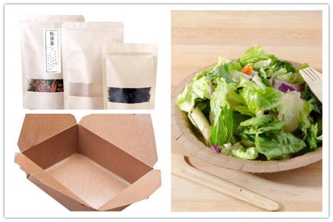 Papel de embalaje natural de Brown Kraft de la categoría alimenticia para las carnes sin blanquear