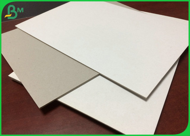 cartón blanco del solo lado del grueso de 2.5m m 3.0m m con Grey Back To Hardcover Book