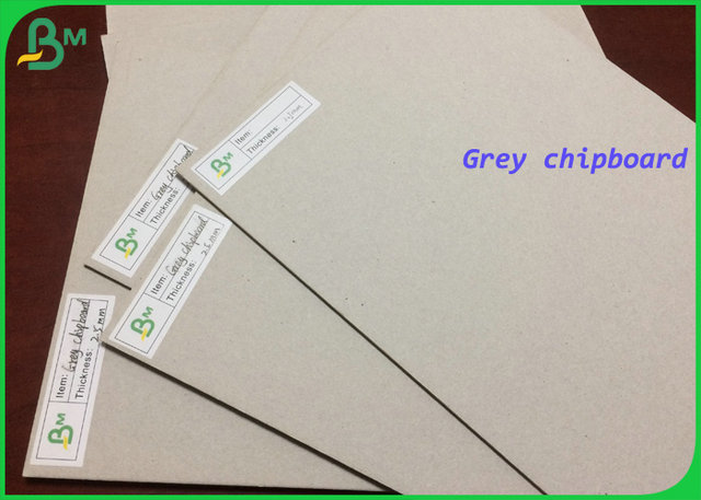 El SGS del FSC del grueso de 2M M aprobó a Grey Chipboard In Sheet Packing