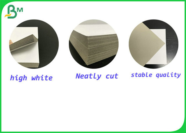 1,0 milímetros imprimibles a 4,0 milímetros de cartulina Blanco-gris para la fabricación rígida de las cajas