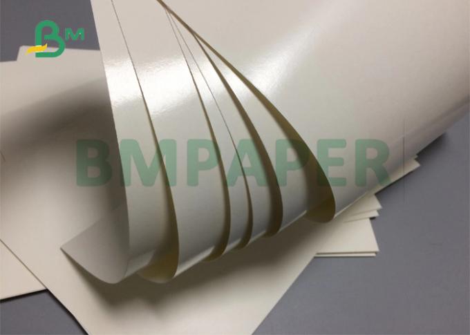 tablero de papel revestido lateral de la categoría alimenticia de 300gsm 350gsm 1 PE para el cuenco de papel disponible