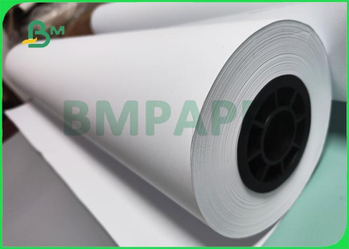 rollo de la garantía del 100m A0 20# para la impresora Excellent Ink Absorption del trazador del cad