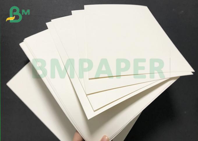 La película blanca natural de 210g+ 15g PE cubrió la cartulina para la materia prima de la taza de papel