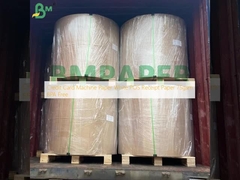 Papel de la máquina de tarjetas de crédito Papel de recibo de POS blanco Papel de 75 gramos libre de BPA
