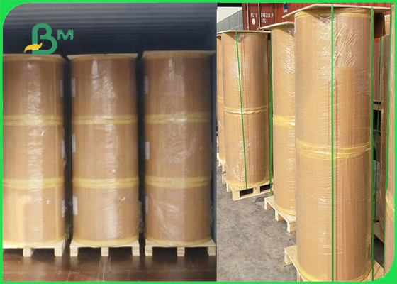 rollo de jumbo del papel termal de 55gsm 58gsm para las etiquetas engomadas en blanco 640m m 795m m