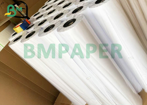 papel de trazador de Drawing Paper cad del ingeniero 80g embalaje del cartón de 3&quot; del 150m