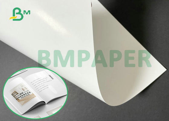 el lustre Matte Couche White Paper For de 90gr 100gr 130gr en offset la impresión