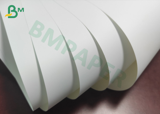 Papel resistente del sintético de la durabilidad extralarga del rasgón de papel blanco de la prenda impermeable