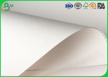 80gsm - superficie lisa 140gsm de categoría alimenticia del rollo blanco del papel para la plataforma de la bandeja de la comida