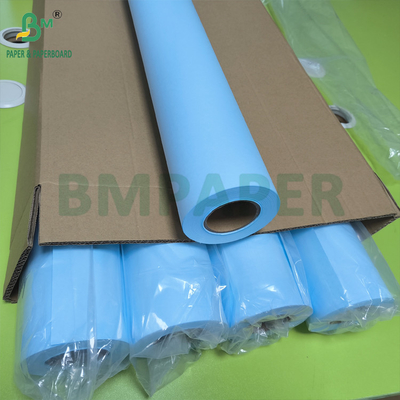 Papel gráfico de color azul de una sola cara sin recubrimiento para dibujos CAD