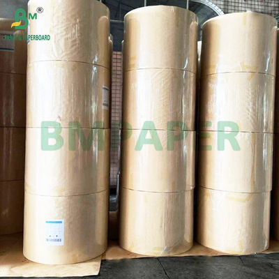 Ropa marrón sin blanquear Bolsas de Carrie 90 g Fuertes Rollos Kraft Pure 900 mm