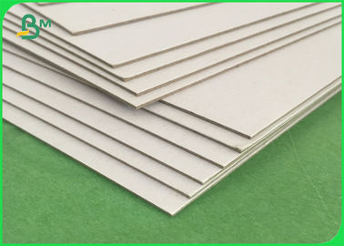 Papel de tablero gris a dos caras de papel grueso laminado de 1m m para las cubiertas del cuaderno