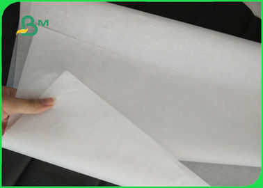 40 papel blanco del trazador de líneas del G/M 50 G/M Kraft para el paquete de la comida, certificado del FDA