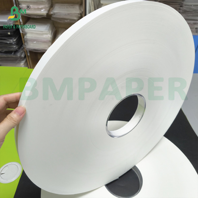 Papel de embalaje de paja para bebidas impermeable de la FDA Blanco 24gm 28gm