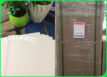 el papel de tablero gris del duplex del tablero del atascamiento de libro de los 80x100cm en hojas recicla el material de la pulpa