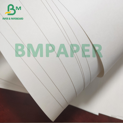 Papel de embalaje blanco para alimentos Papel Kraft blanqueado sin revestimiento para bolsas de papel