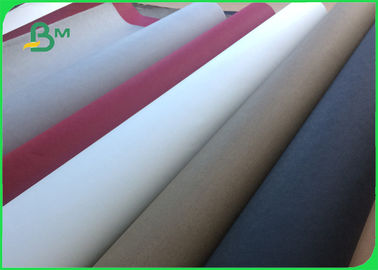 tela lavable Rolls del papel de 0.55m m Kraft suavidad de la superficie de 150cm x 110 yardas