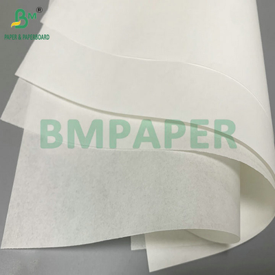 Papel de horno de silicona de 40 gm a 50 gm, blanco, resistente a la grasa