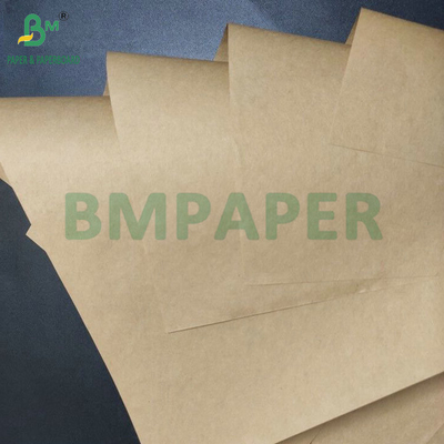 60 gm 70 gm Papel Kraft marrón a granel para bolsas de transporte Rollo de gran formato