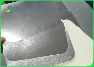 Papel metálico de plata frustrado modificado para requisitos particulares de la impresora del ANIMAL DOMÉSTICO de marfil del papel para la impresión en offset