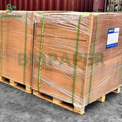 65 gm 70 gm Papel Kraft marrón de resistencia al mojado para envases químicos 70 x 100 cm