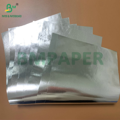 Revestimiento de aluminio espalda blanca 70gm papel resistente al húmedo para botella de vidrio de cerveza