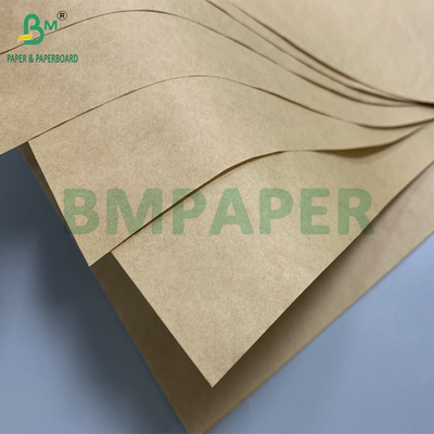 50 gm 60 gm Papel Kraft marrón para embalaje de alimentos y bolsas de papel