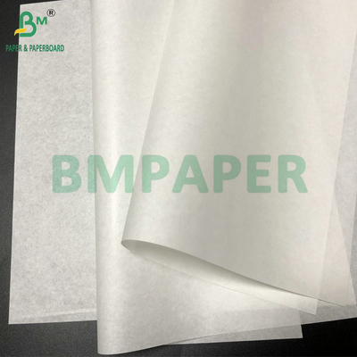 Pulpa de madera aprobada por la FDA 35gm 45gm MG Papel Kraft Blanco Papel de embalaje de alimentos