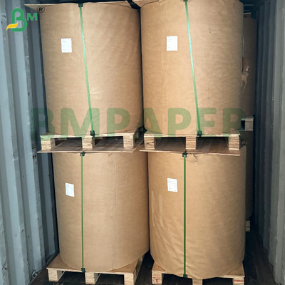 Papel antiabrasivo sin blanquear de 120 gramos de hoja Kraft para paneles de vidrio sensibles