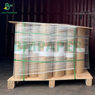 60 gm de papel kraft de color marrón MG sin blanquear para bolsas de transporte 762 mm x 300 m