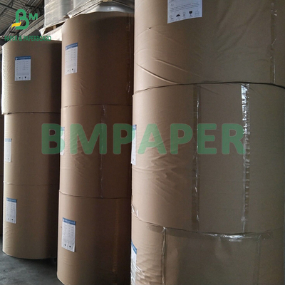55gm 70gm Papel blanco de espalda papel metálico para envuelvo cigarrillos y té
