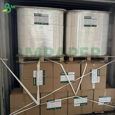 Papel de embalaje para pajitas de 24 g/m² y 28 g/m² para la industria de bebidas, 29 mm y 33 mm, alta resistencia