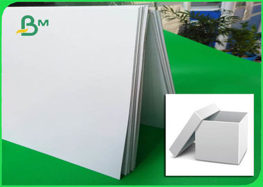 Tablero dúplex revestido blanco de doble cara 800gsm para la fabricación de cajas de cartón