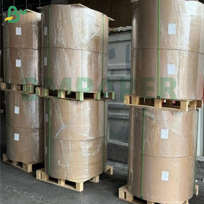 Papel Kraft negro mate liso de 80 g/m² bueno para plegar para bolsas de compras y embalaje de regalos